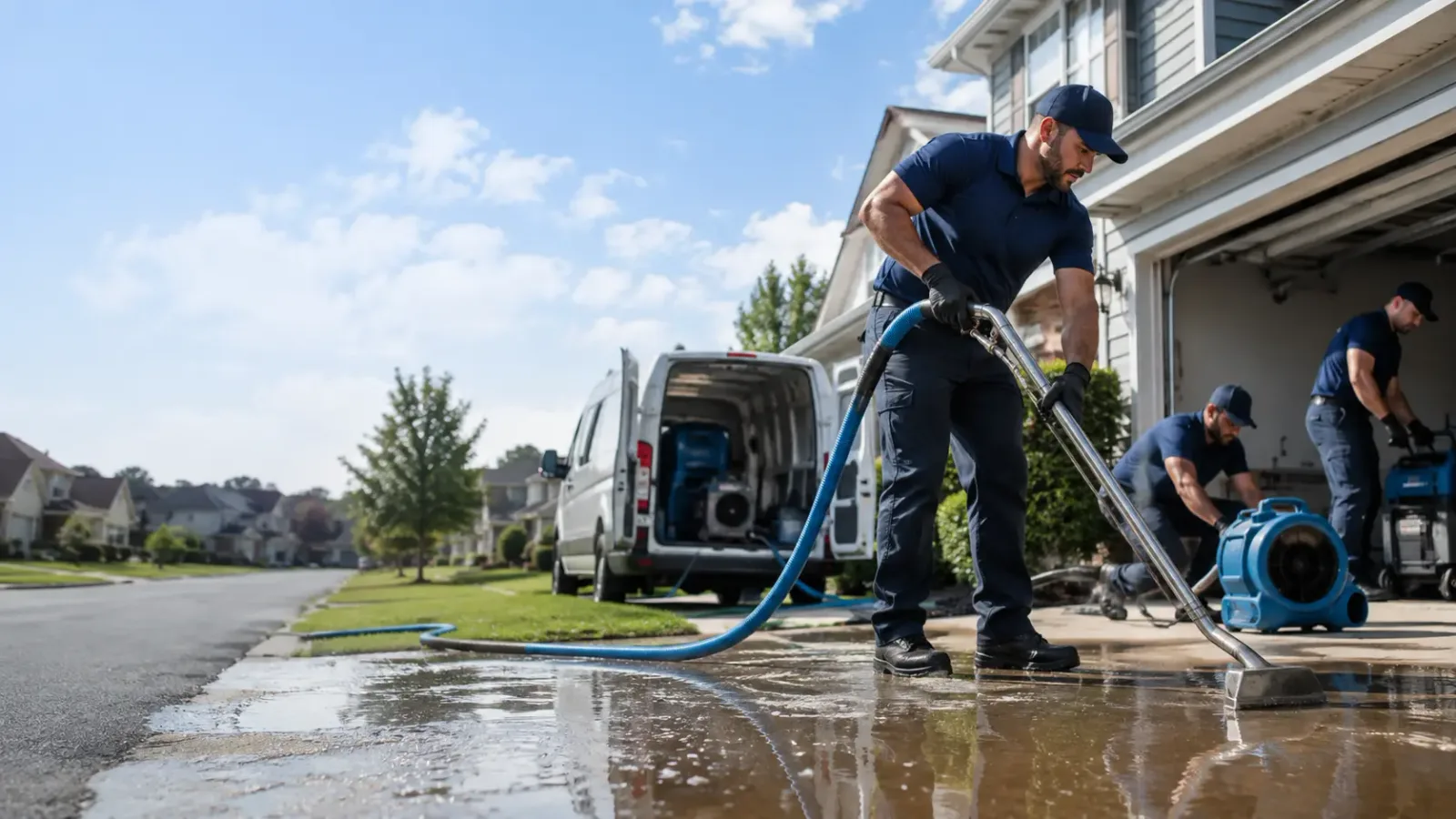 Flood Damage Restoration in Byhalia, MS